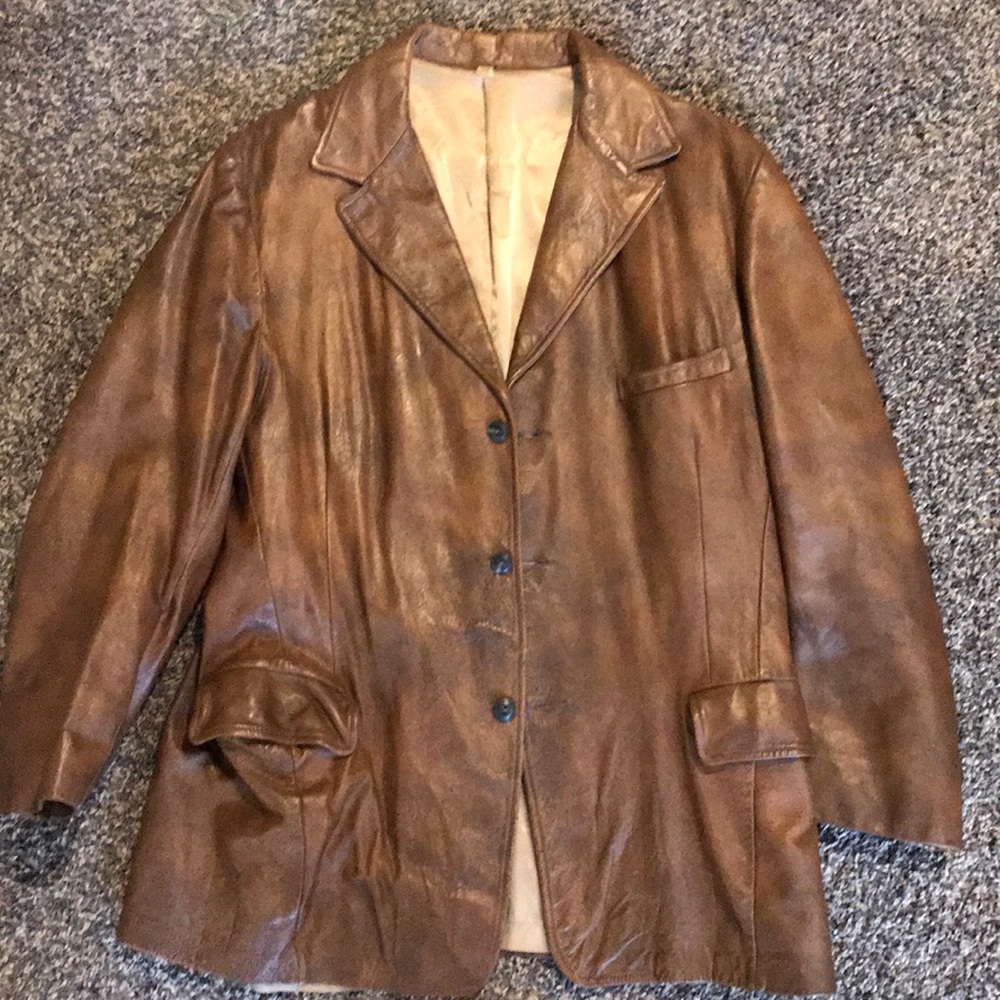 VINTAGE Men’s Leather Jacket